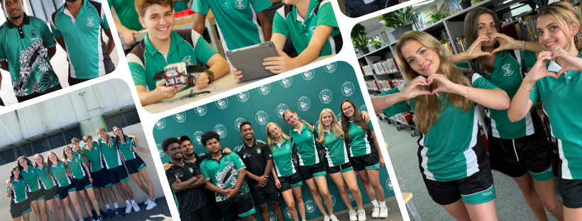 Banner image of international students